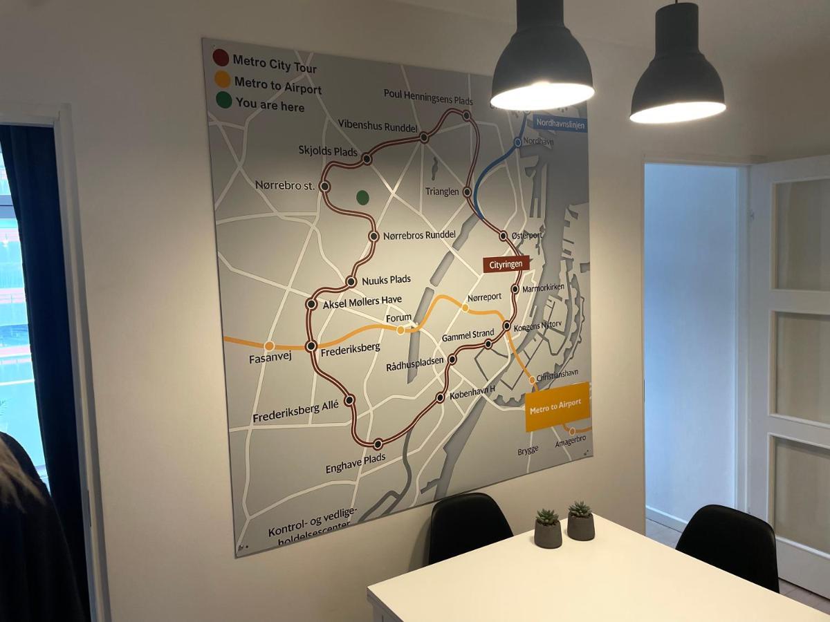 Central Copenhagen Apt With Balcony, Free Parking W Elevator ภายนอก รูปภาพ