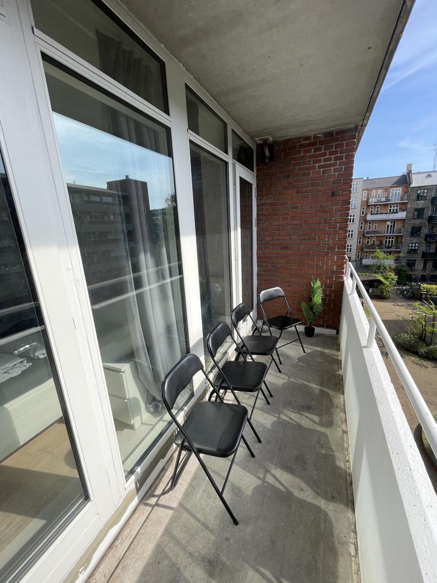 Central Copenhagen Apt With Balcony, Free Parking W Elevator ภายนอก รูปภาพ